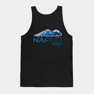 Napoli Italy Mt Vesuvius Tank Top